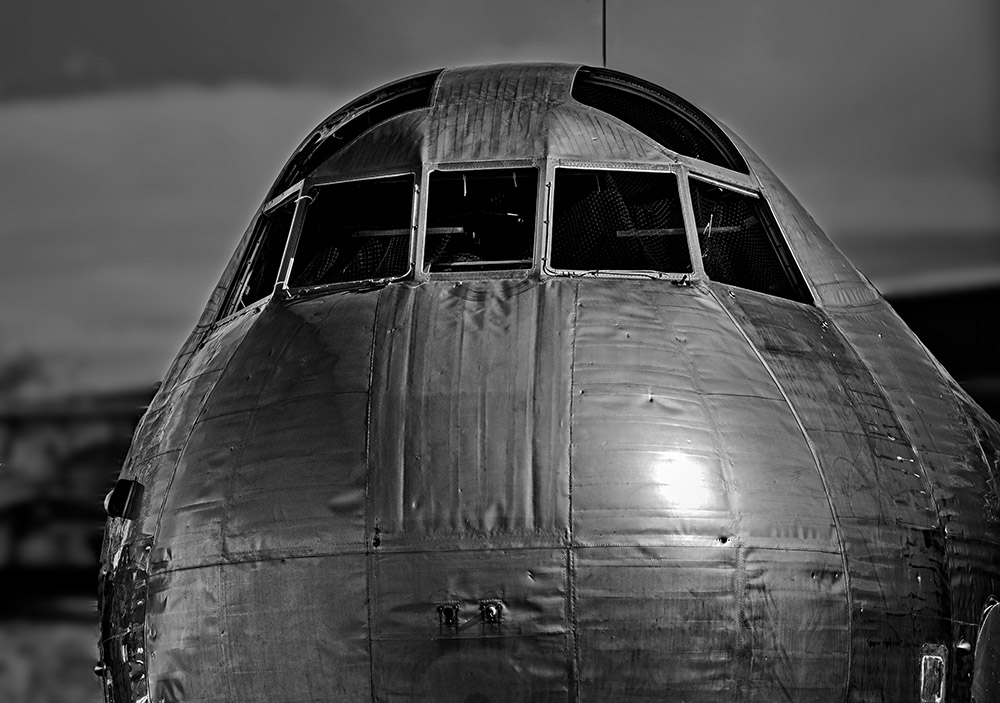 Flugzeugnase